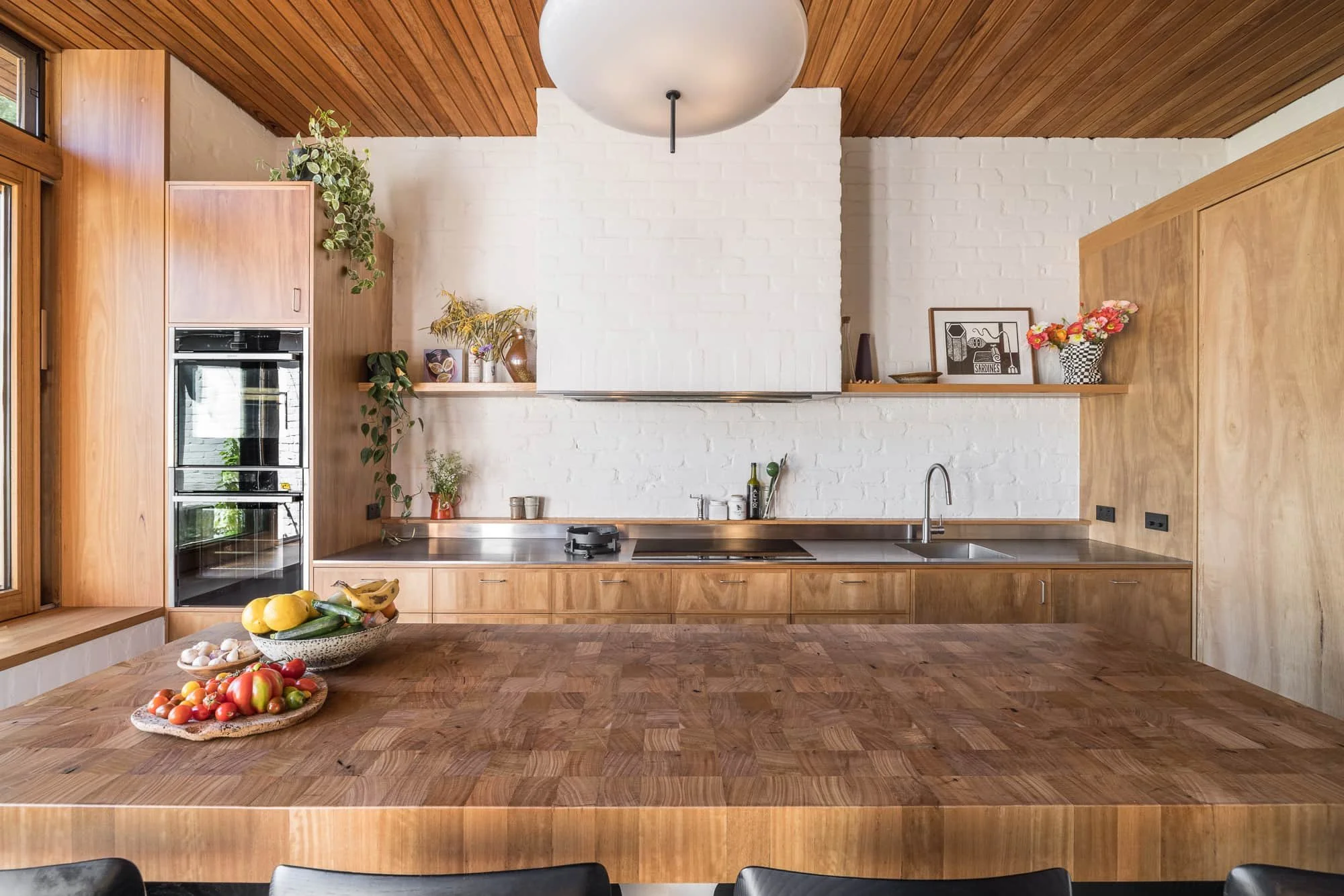 Wooden kitchen island bench hotsell